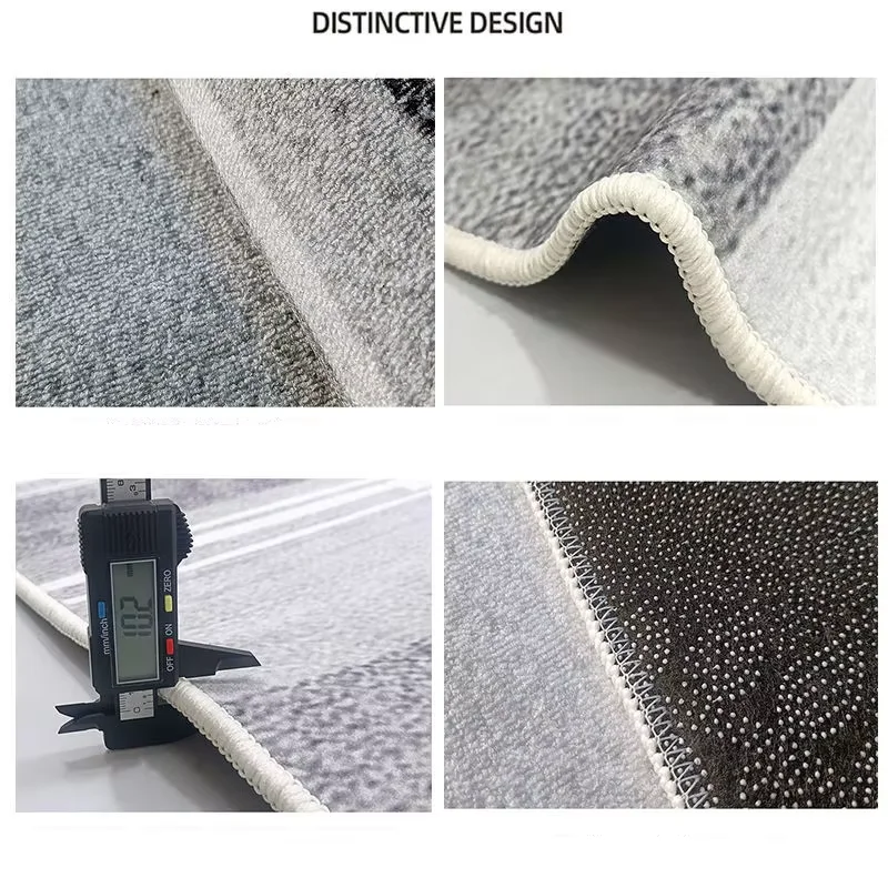 Abstract Short Plush Carpets for Living Room Decoration Home Sofa Area Thickened Rugs 200x300 Bedroom Luxury Non-slip Floor Mats 6