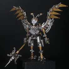 

Metal Puzzle 3d Model Kit For Adults DIY Assembly Creative Toys Mecha Deformation Alloy Robot Mechanical Desktop Ornaments Gifts