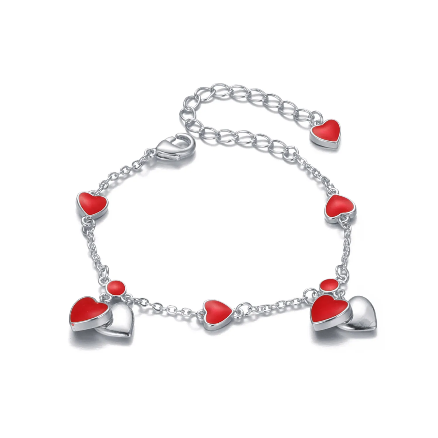 Little Heart Children's Hanging Bracelet Cute Wear Everyday Autumn bangle bracelet