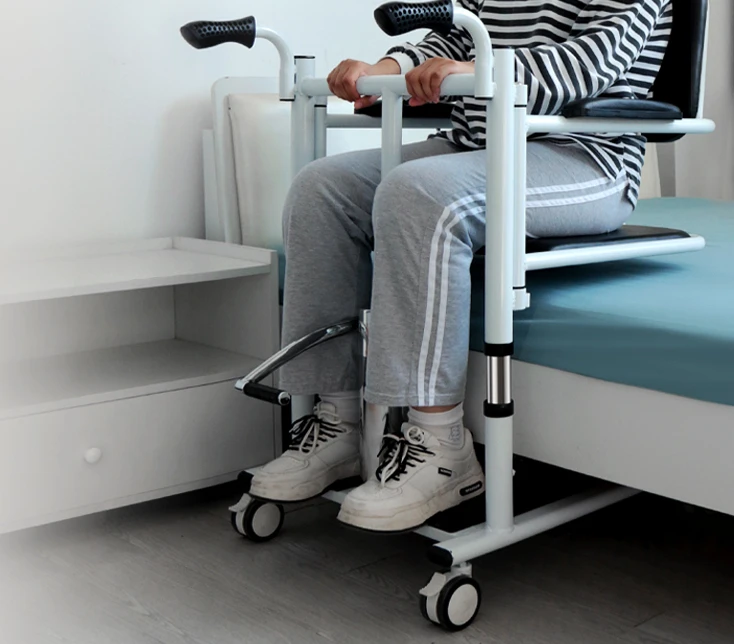 Transfer machine for paralyzed elderly care device, multifunctional