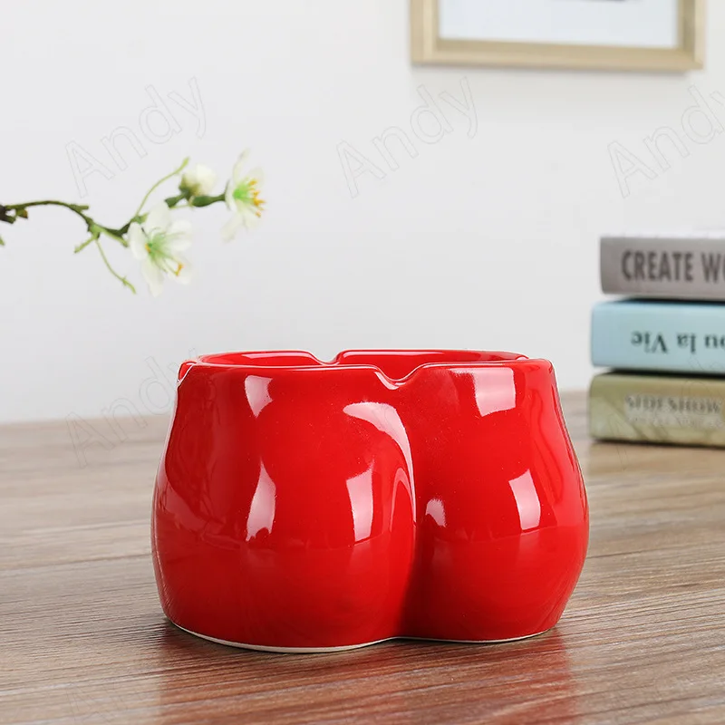 Ceramic Ashtray European Ceramic Ashtray Creative Body Art Western Restaurant Table Ash Tray Living Room Funny Modern Ornaments Home Decoration