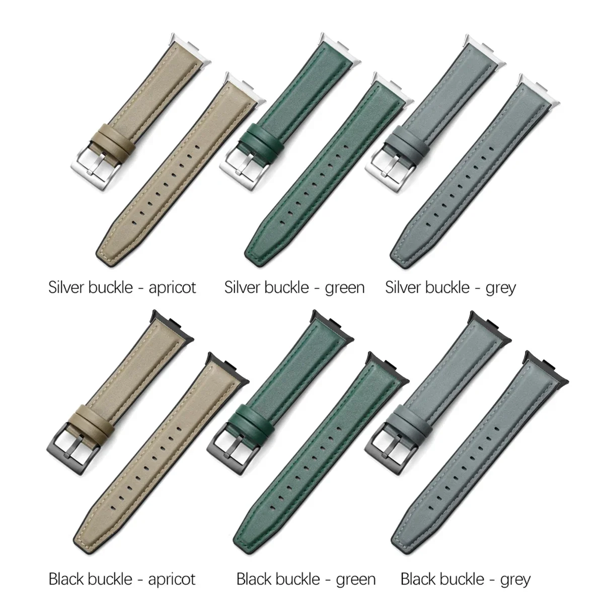 Premium Leather Smartwatch Band - Elegant Sports Strap Accessory