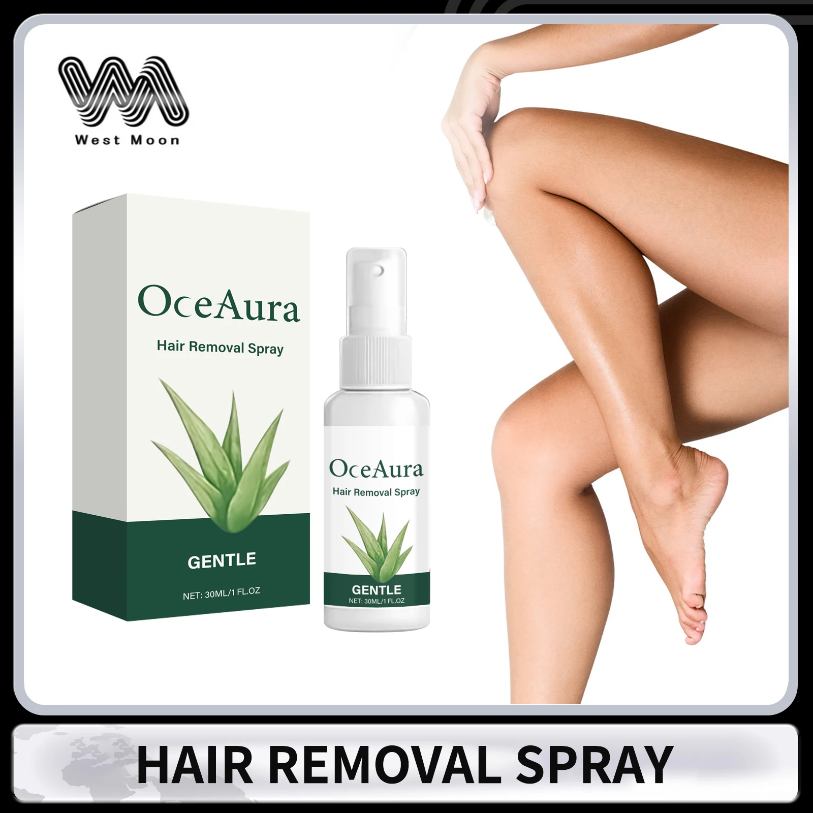 Hair Removal Spray Soften For Women Hair Roots Gentle Remove Underarms Legs Arms Hair Painless Hair Growth Inhibitor Mist 30ml_voghion.com