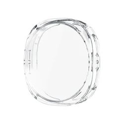 Premium Full Coverage TPU Protective Case for Smartwatches - Soft Bumper Design Accessories (7 Transparent)