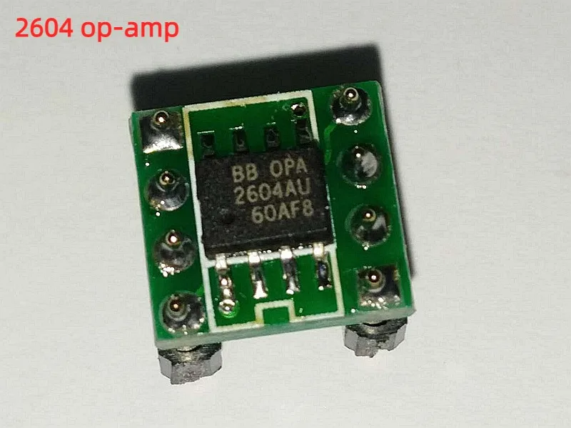 

OPA2604 Upgrade NE5532 JRC4558AD712 Bile Taste Classic Fever Op Amp Patch to In-line Op Amp