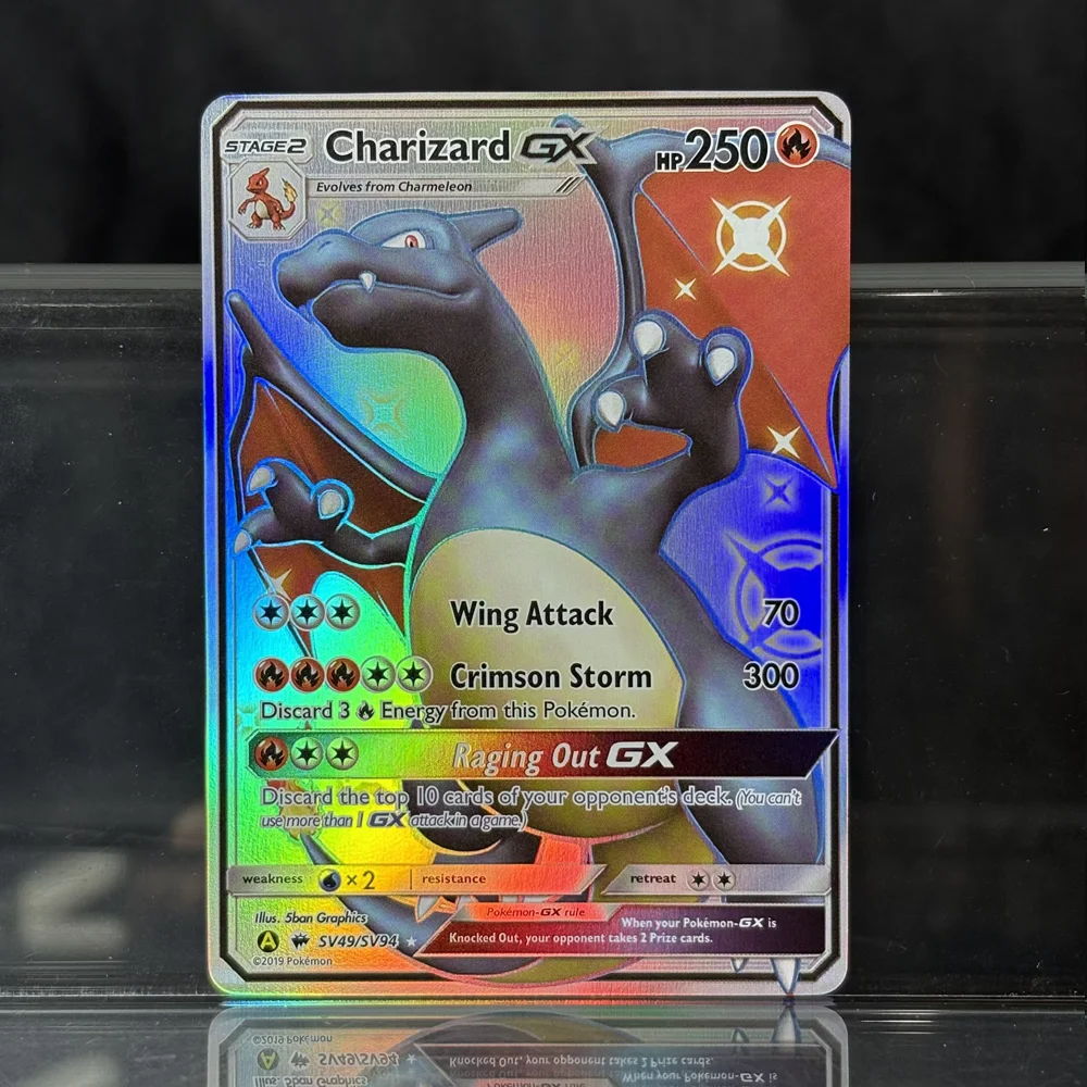Holographic Charizard Battle Card Collection - Rare Sword & Shield & Scarlet & Violet Edition
