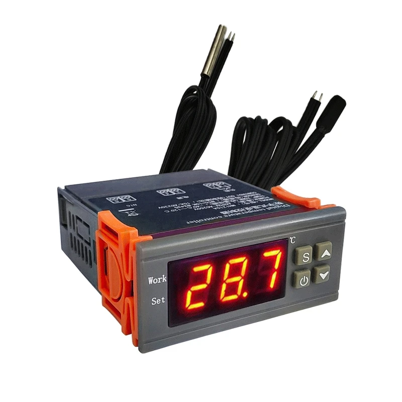 

MH1210W AC90V-250V Digital Temperature Thermostat Regulator Controller Control NTC Sensor