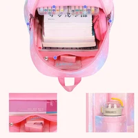 Beautiful Backpack for Girls Kids New Fashion Primary School Cute Beautiful Travel Students Bag Pink Large Capacity 5