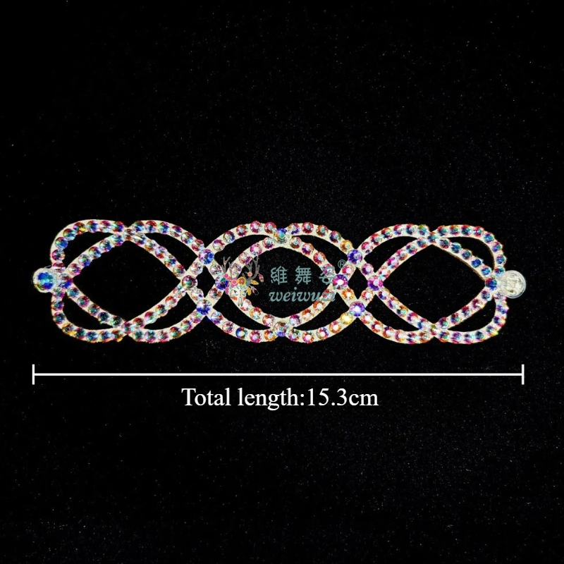 Children's Belly Dance Bracelet High-end Elegant Mittens Exquisite Latin Stage Show Performance Rhinestone Matching Accessories
