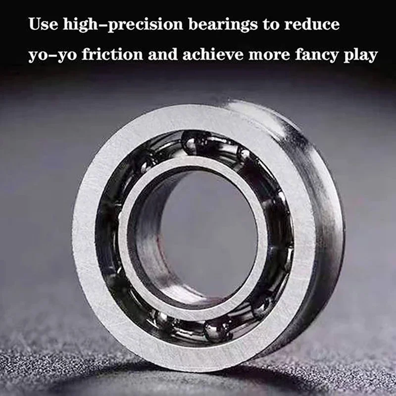 Competition Edition Magic Yoyo Aluminum Alloy Professional yo-yo Unresponsive Metal Yoyo Classic Toy For Kids