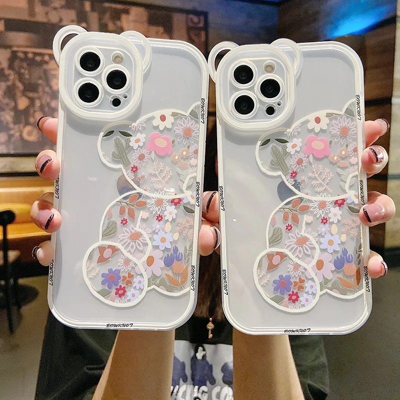 Cute Korean Iphone 12 Pro Max Case Korean Iphone 11 Pro Phone Case
