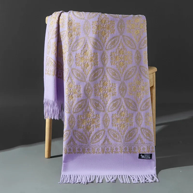 Gold Lily-light purple