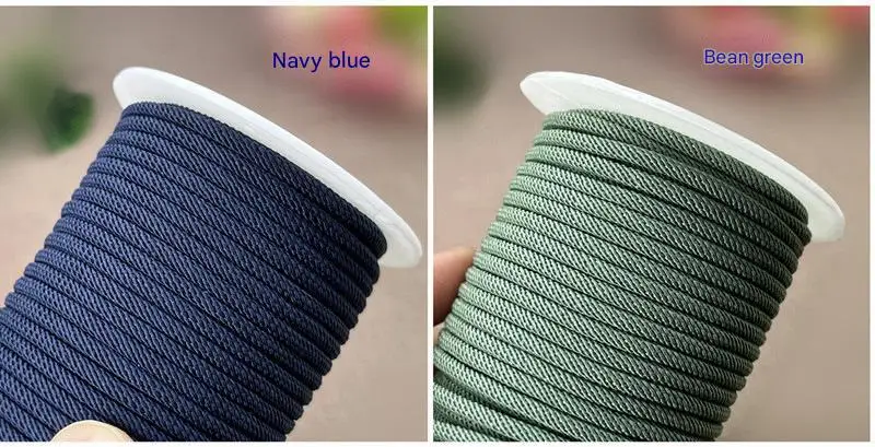 20 m/Rolle 3mm 4mm Milan Faden Schnur DIY Geflochtene Schnur Armbänder Halskette Für Schmuck Machen Zubehör Perlen material Seil – Detail 20