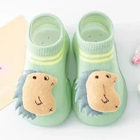 New Spring Indoor Cooling Baby Floor Socks Baby Toddler Shoes and Socks Soft Bottom Children's Non-slip Floor Shoes 1 1
