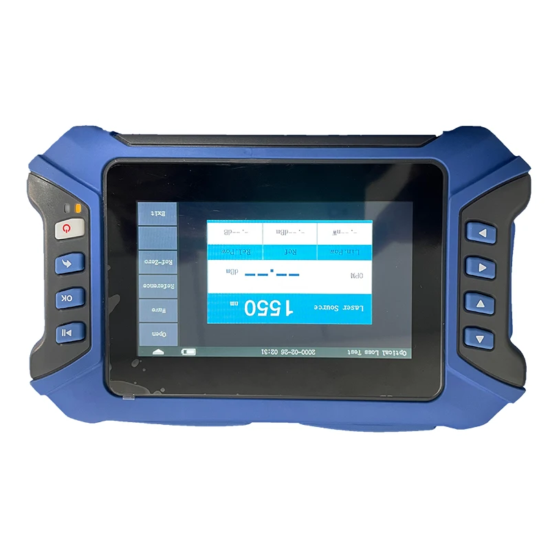 FTTX JW3302H Mini PRO OTDR  Optical Time Domain Reflectometer12 IN 1 MultiFunction  Fiber Breakpoint Tester 3.5inch  LCD Screen