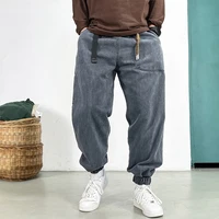 Pantalon de jogging baggy pour homme, streetwear américain, grande taille, décontracté, vintage, hip hop, mode japonaise Harajuku, coton, fjgy 4
