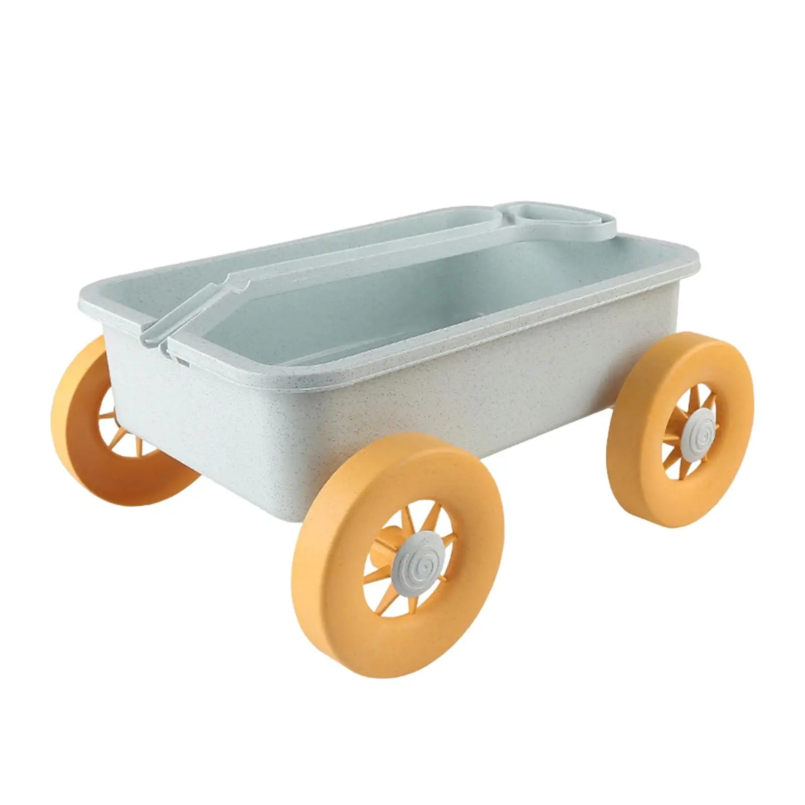 Kid Pull Toy Motor Vehicles Beach Toys Small Wagon Toys Wheelbarrow Garden Wagon Tools Toy for Holding Small Toys