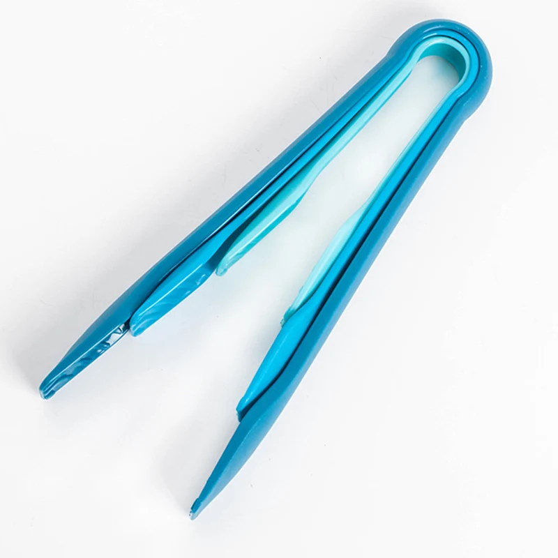 3 Pcs/set Kitchen Plastic Food Tongs Bread Clamp BBQ Tong Multi-functional Salad Roasting Barbecue Clip Kitchen Tools