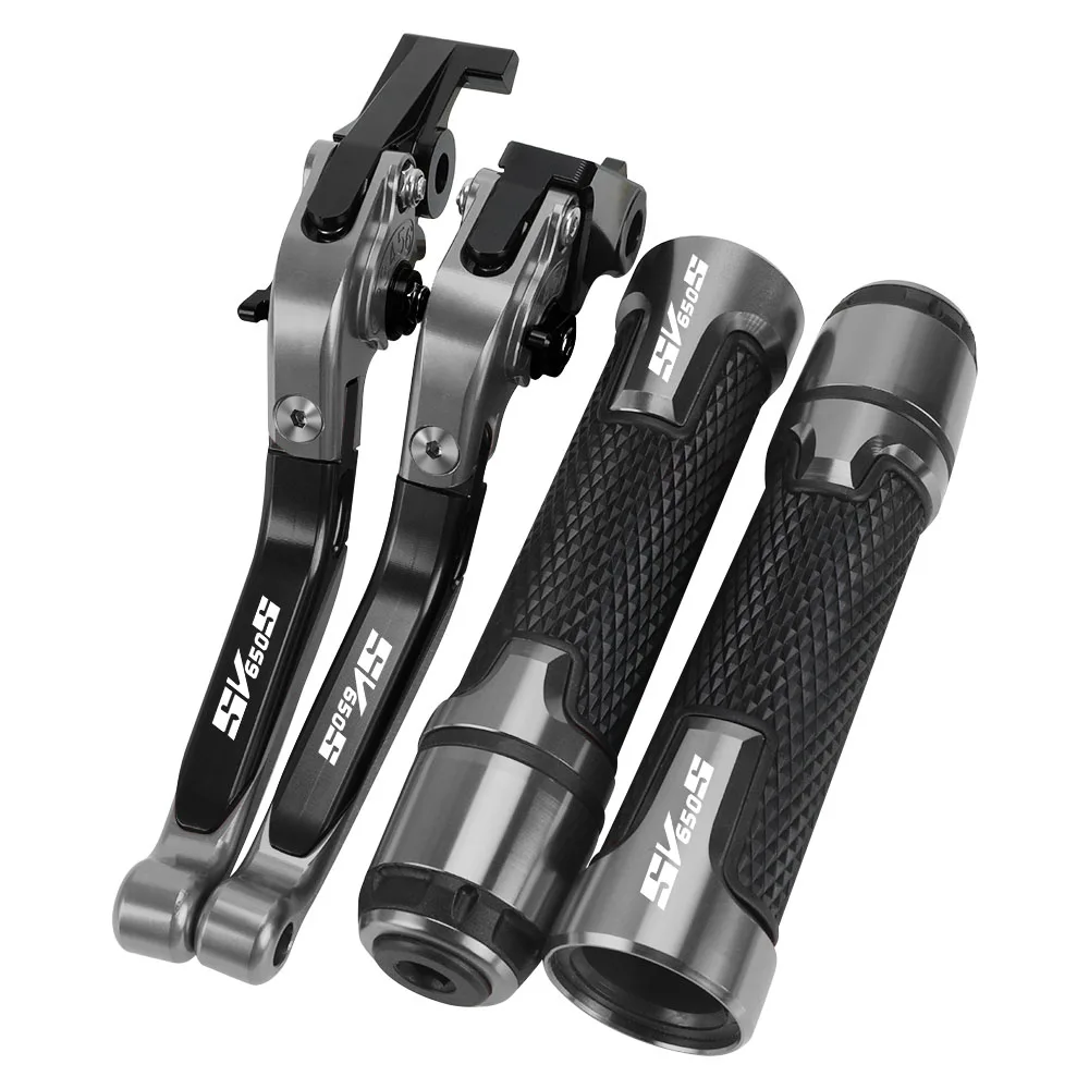 

SV650 Motorcycle Accessories Brake Clutch Levers Handlebar Handle bar Hand Grips FOR SUZUKI SV650 S SV650S 2013 2014 2015 2016