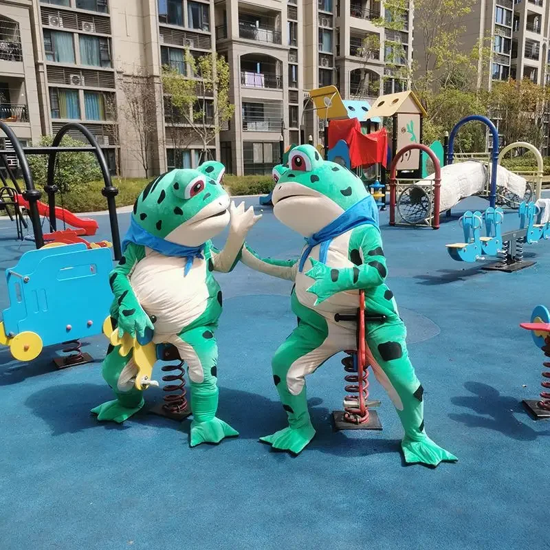 Role playing costume cosplay costumes cosplay costume Simbok funny frog doll costume propaganda mascot cartoon anime clothing adult Halloween Easter parties