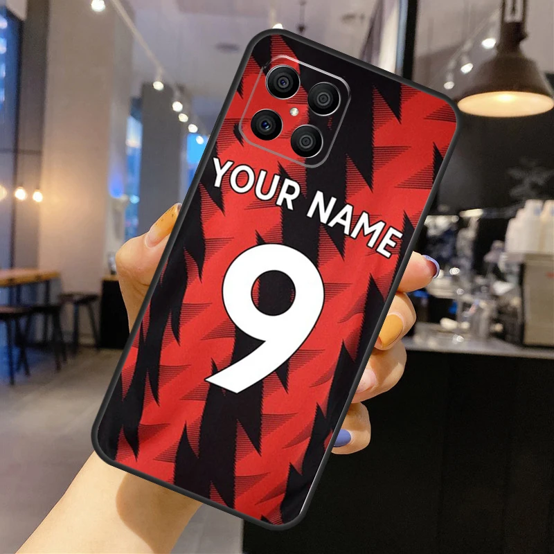 Custom Football Name & Number Phone Case