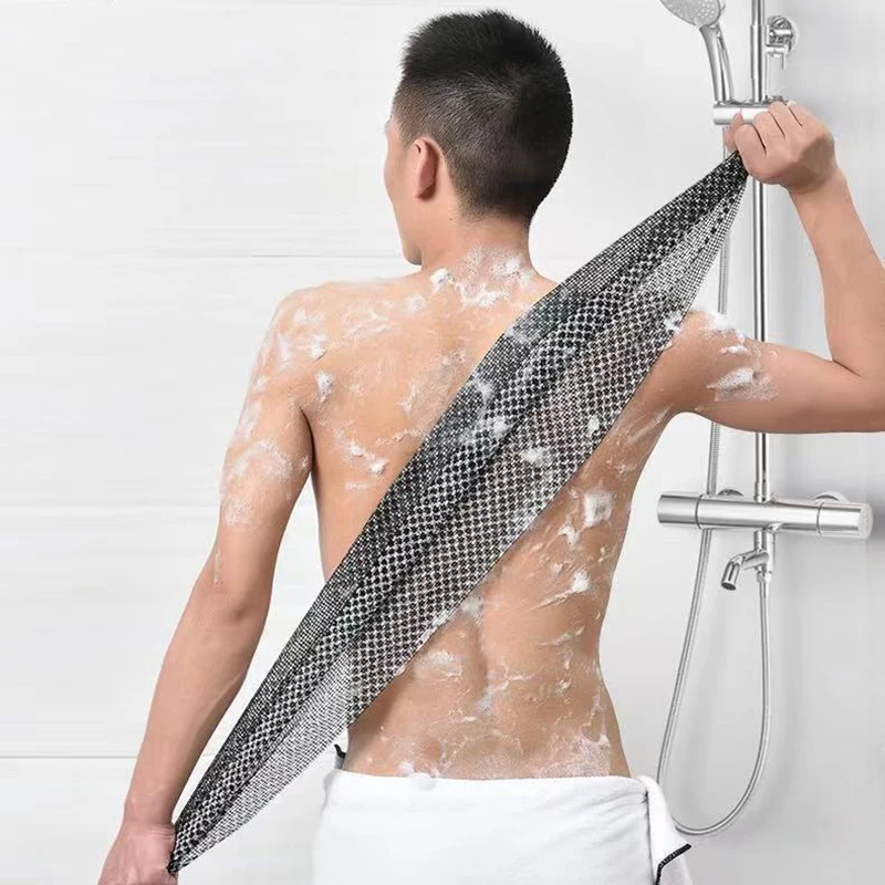 https://ae01.alicdn.com/kf/Sc429b18c31dc4a2585a1792cd7fd8489M/Exfoliating-Washcloth-Back-Scrubber-for-Shower-for-Men-Silver-ion-Multi-Function-Foam-Bath-Towel-Ultra.jpg