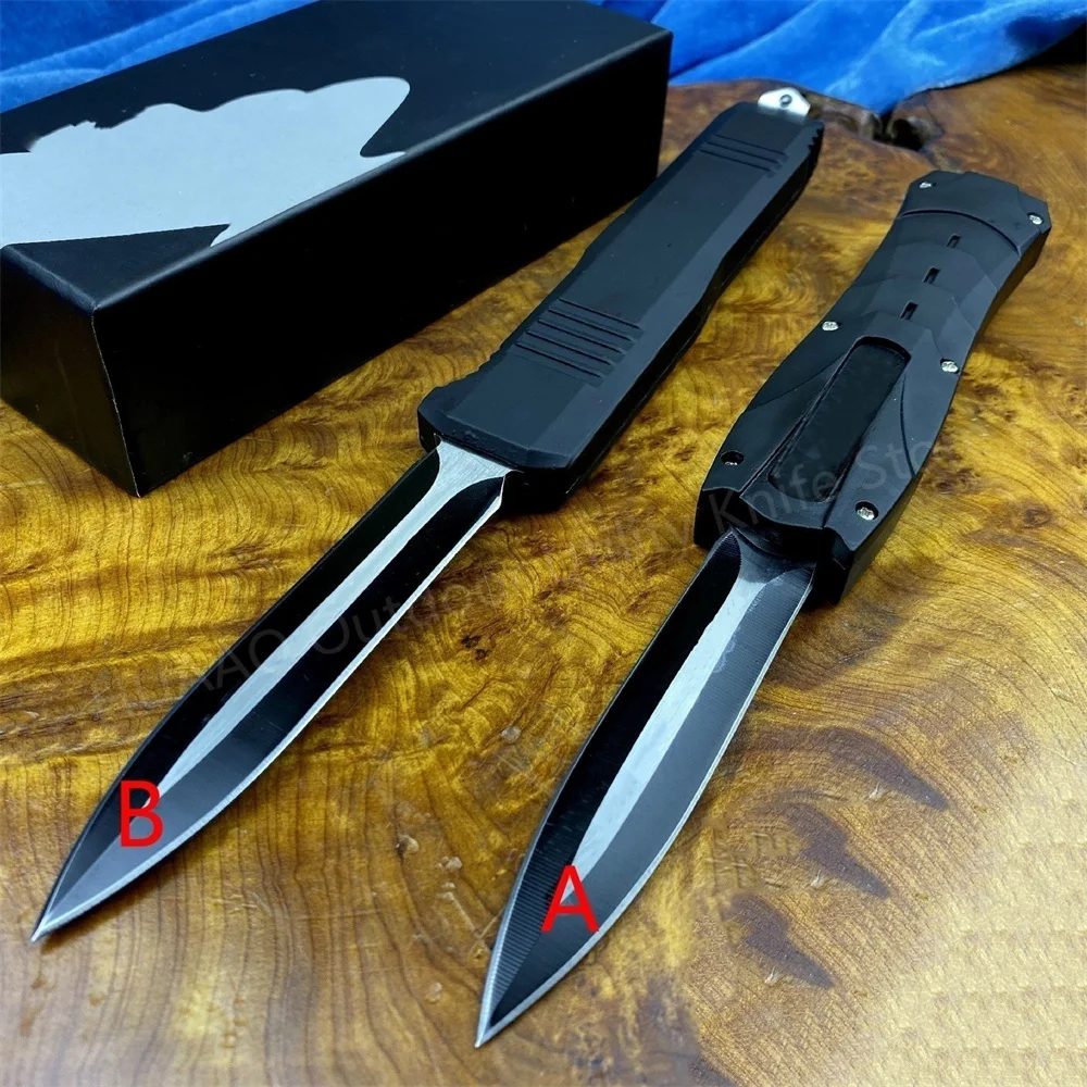 NEW BM C07 Pocket Knife EDC Knife Fixed 440C Blade Double Edge Outdoor EDC Survival Camping Hunting Cutting Tool 3