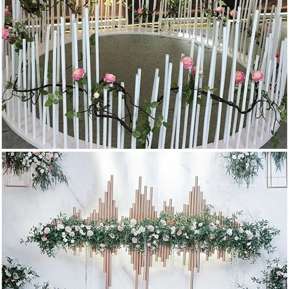 Tube PVC Aluminium Vert 16.4 Pieds (5m) - Pour Fleurs Géantes, Décoration Mariage, DIY - 4