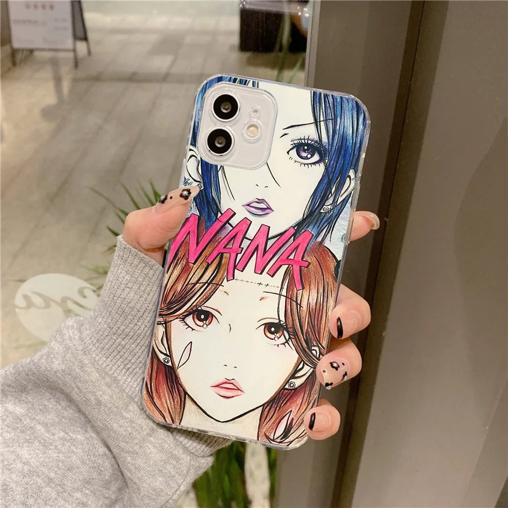 Cartoon Anime Oosaki Nana Soft Phone Cover for iPhone 7 8