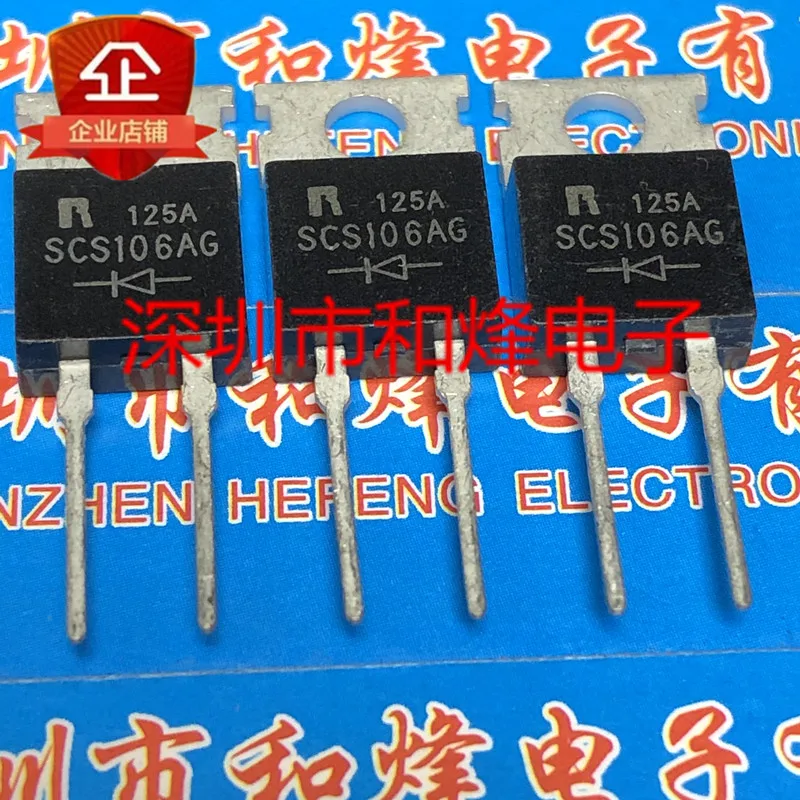 

SCS106AG TO-220-2 600V 6A, новинка и оригинал, в наличии, 5 шт.-10 шт.