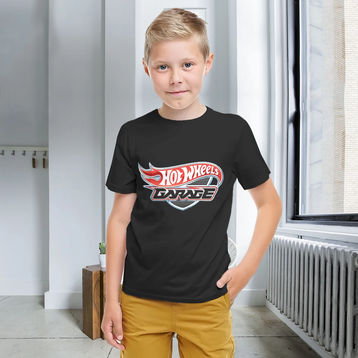 Cartoon Racing Hot Wheels 3D Print Baby Clothing 5 to 14 Years Male Outdoor Clothes for Children Boy Girl Child TShirt Top Shirt 2