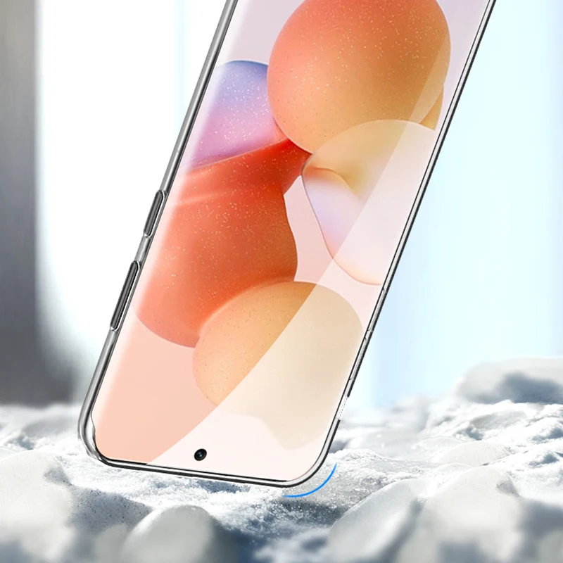 Premium Transparent Soft TPU Phone Cover with Lens Protection - Ultra-Thin and Clear Back Case