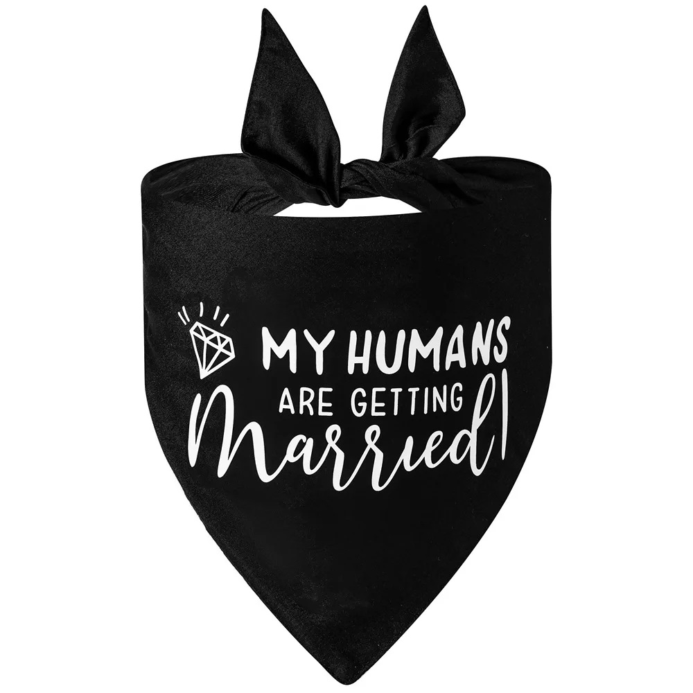Title 12, Sucado Style She Said Yes Best Dog Bandana for ...