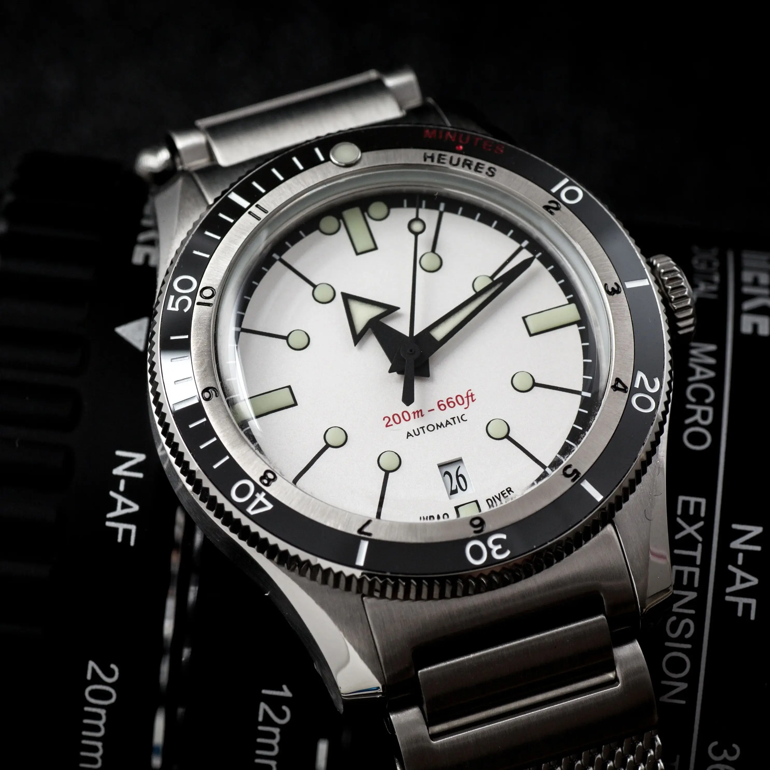 IPOSE IX&DAO 5303 Luxury Man's Automatic Mechanical Wristwatches ETA Movement Sport Clock Retro Diving Casual Dress Waterproof