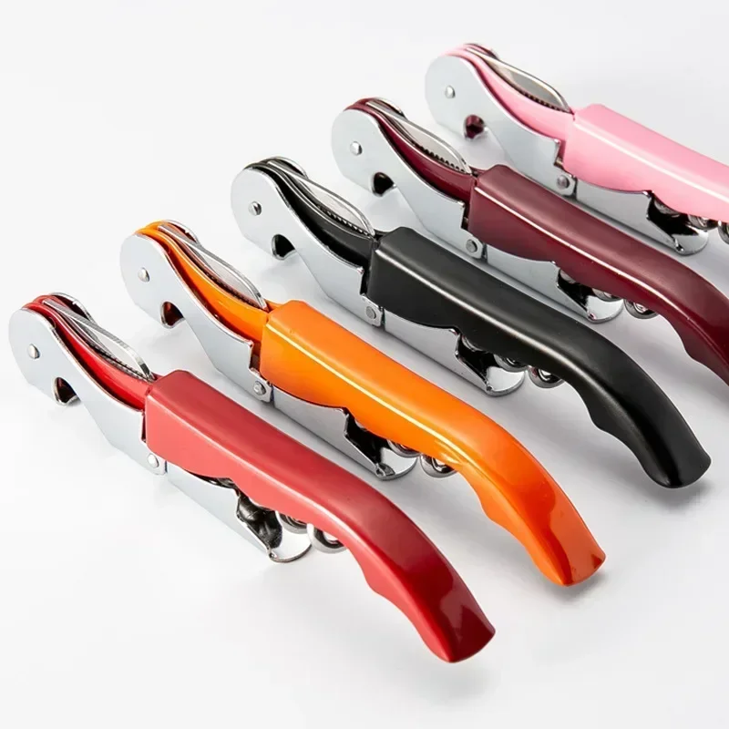 Double Fulcrum Hippocampus Multi-Purpose Stainless Steel Beer Wine Corkscrew Wine Gift