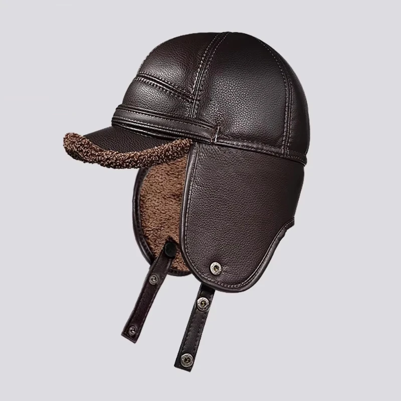 Winter Hat Earflap Hat Men Outdoor