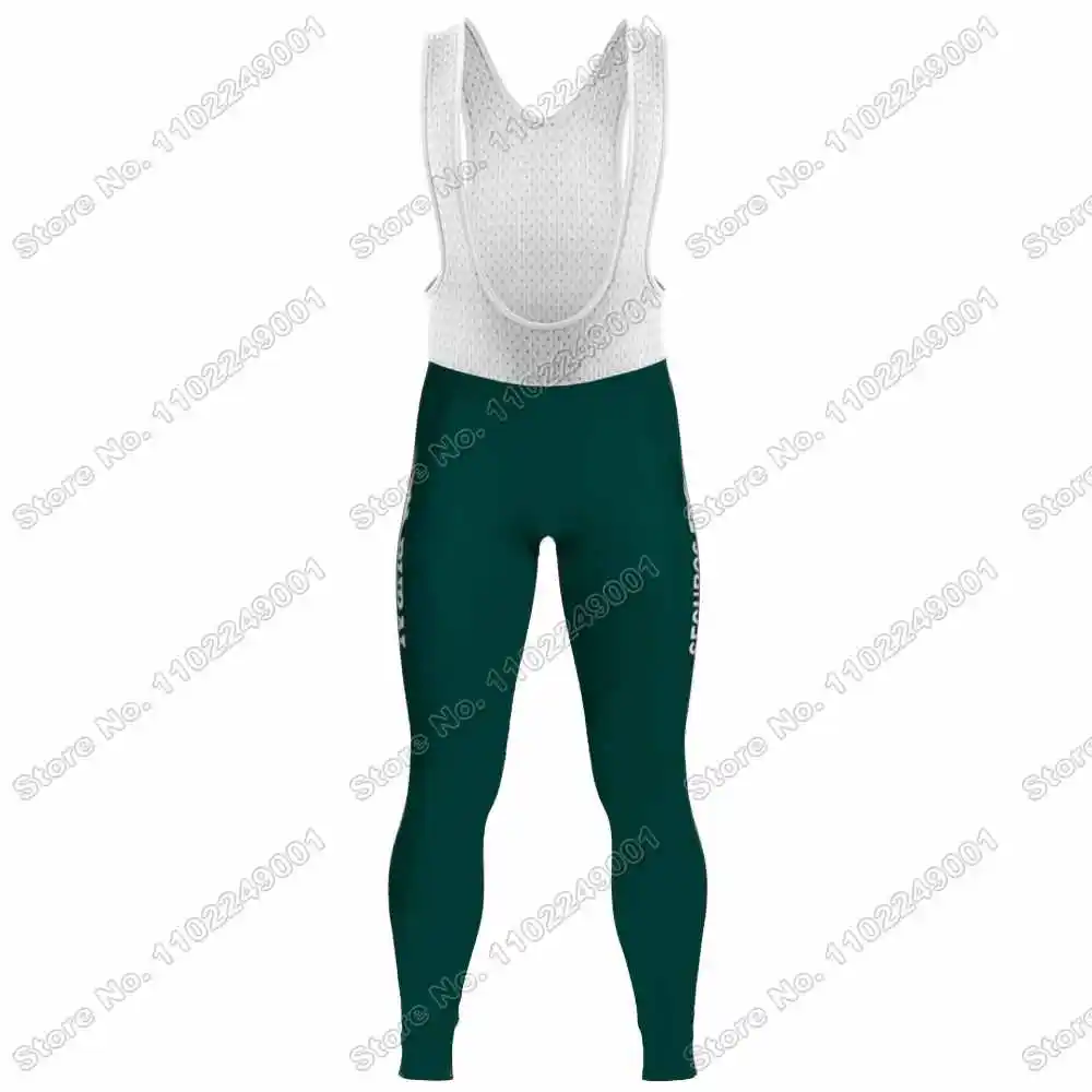 Team Caja Rural Cycling Jersey Set Autumn Winter Cycling Clothing Men Road Bike Jacket Long Sleeve Suit Bicycle Bib Tights