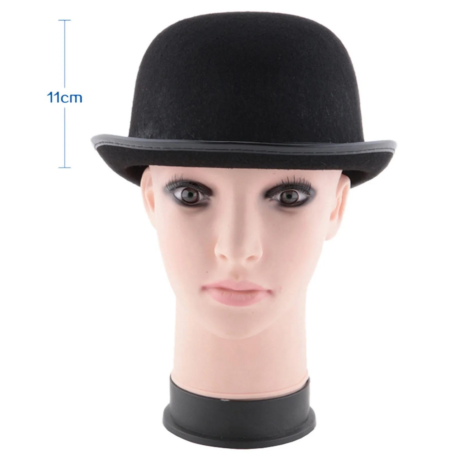 

Halloween Bowler Hat Gentleman'S Hat Hat High Bowler Hat Performance Props Hats For Men Czapka Z Daszkiem Damska Accessoires