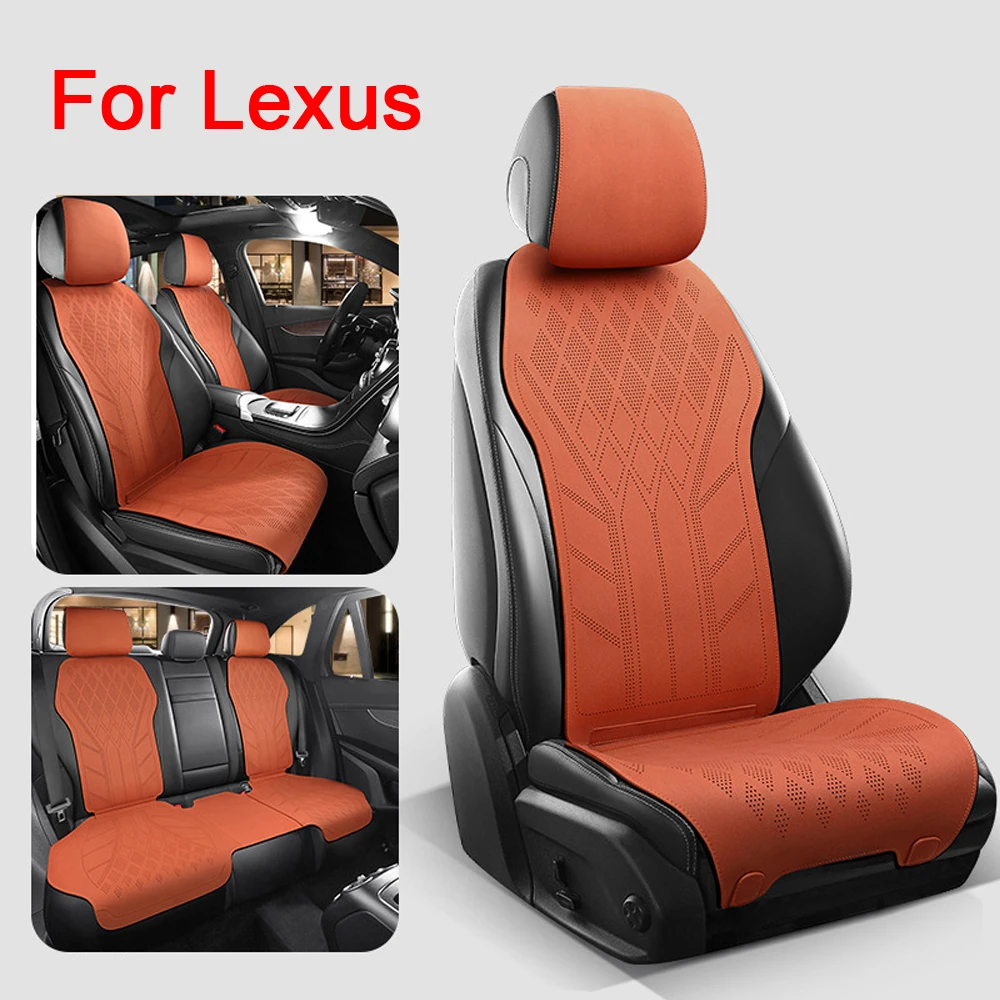 

Ультратонкие Чехлы для автомобильных сидений, замшевый кожаный чехол для Lexus NX GS RX IS GX LX RC ES 200 250 350 LS 450H 300H