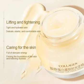 Collagen Face Cream Lifting Firming Cream Moisturizing, Illuminating,Reduces Wrinkles & Fine Lines Brighten Skin Products 4