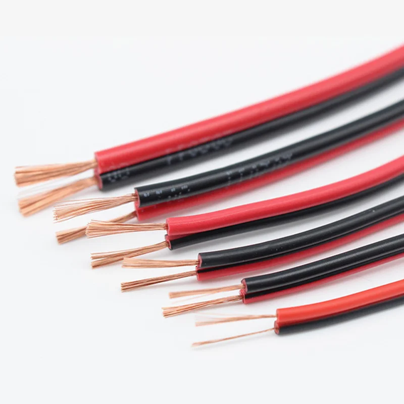 Cavo Veicolo Auto Trefoli Veicolo 2x 0,75 Mm2 2 Poli Rotondo