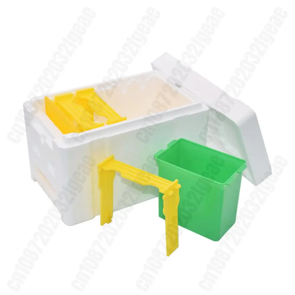Bee Foam Pollination Boxes Beekeeping King Box Bee Hive Holder Beekeeping Kit Mating Supplies Home Garden Breeding Tools