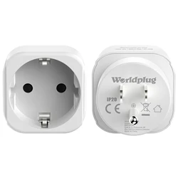 Universal Travel Adapter Set - European to US Plug Converter (2 Pack) - US