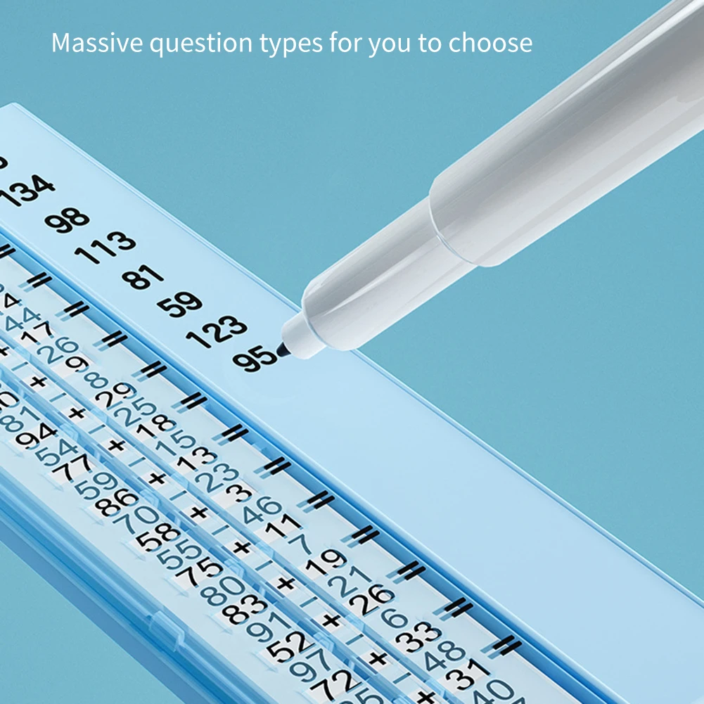 

Children Reusable Addition Subtraction Multiplication Division Scroll Recycle Writing Board Kids Practice Mathematics Math Tool