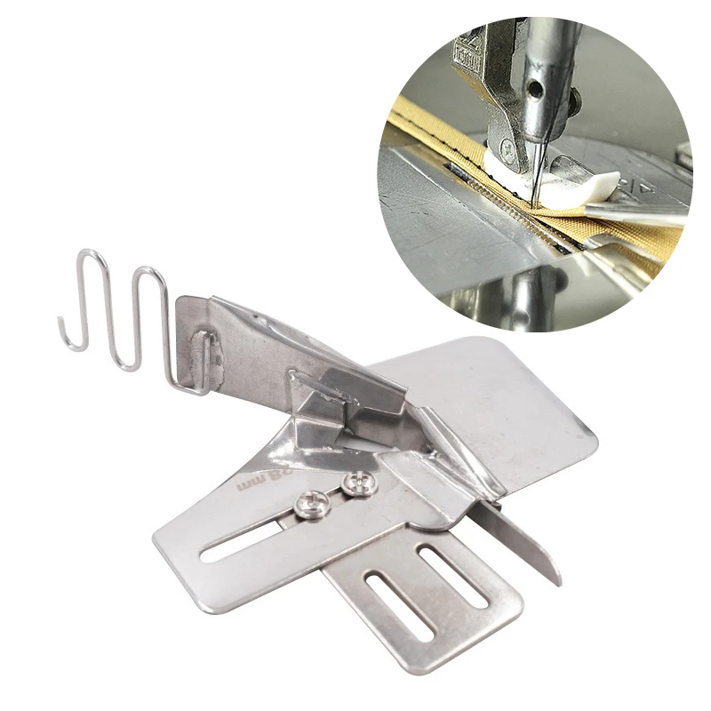 Sewing Machine Hemming Device Double Fold Bias Binding RightAngle