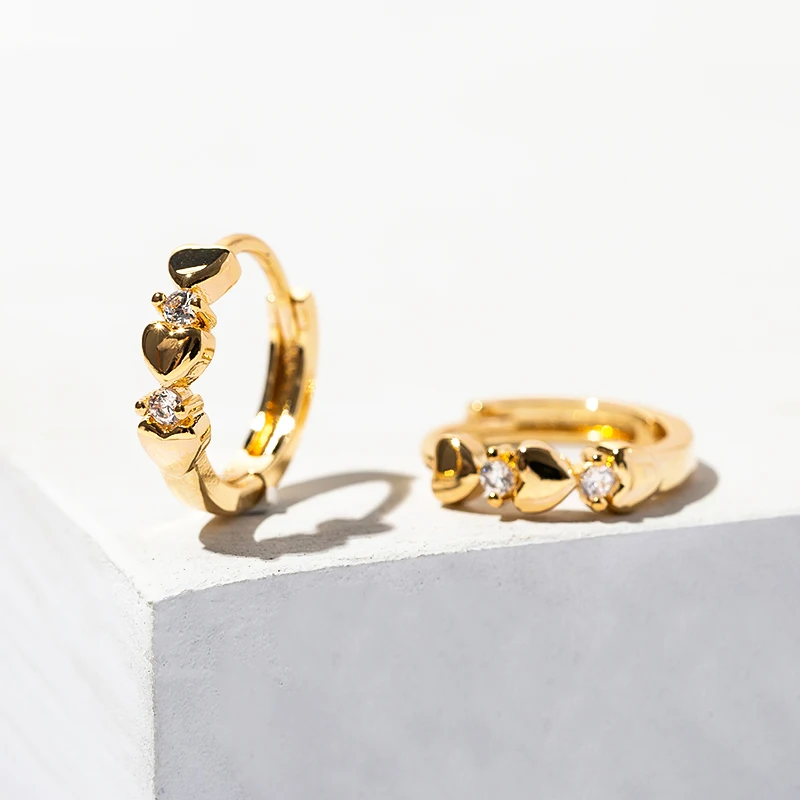 스테인레스 스틸 소형 후프 허기 귀걸이 세트, 크로스 댕글 힌지 귀걸이, 볼 스터드 귀걸이, 남성 여성, 1 쌍 