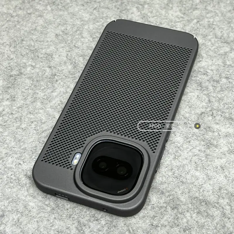 Vivo iQOO Lightweight Honeycomb Heat-Dissipating Hard Case with Dustproof Bumper