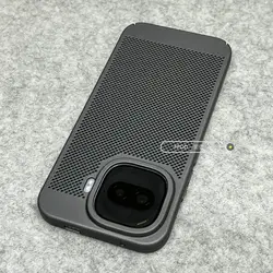 Vivo iQOO Lightweight Honeycomb Heat - Dissipating Hard Case with Dustproof Bumper for Vivo iQOO 15R (GRAY)
