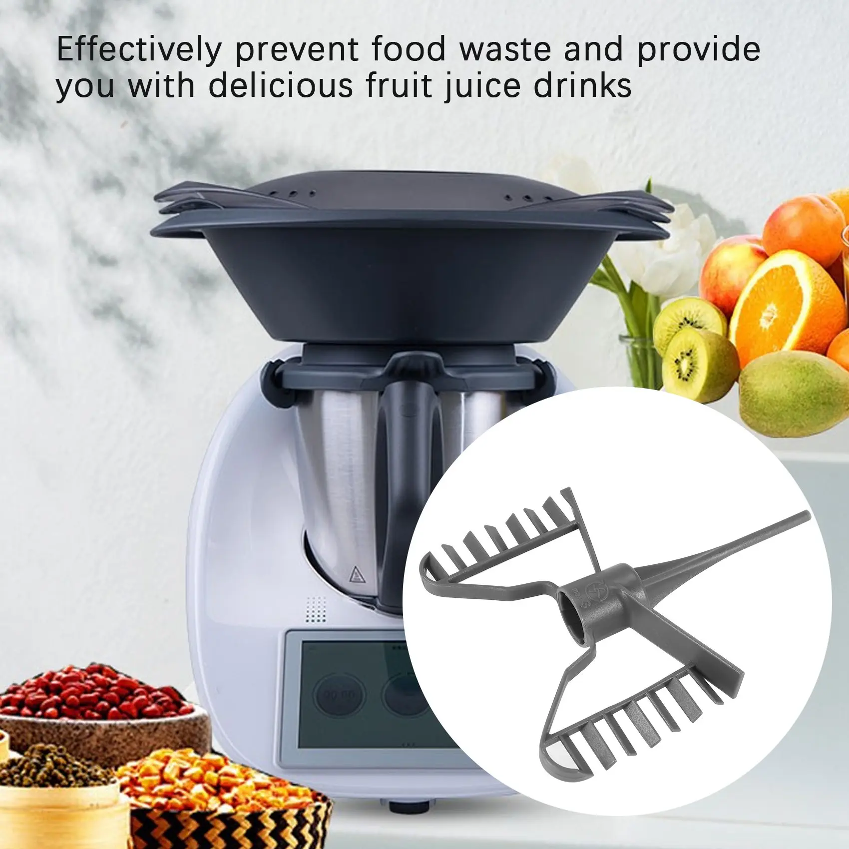 

Stirring Attachment Whisk Butterfly Food Processor for Vorwerk Thermomix TM21 TM 21