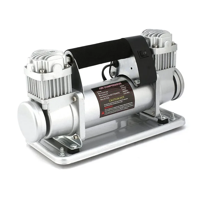 Upgrade High-power Car Air Pump Double-cylinder All-metal Fast Off-road Play San